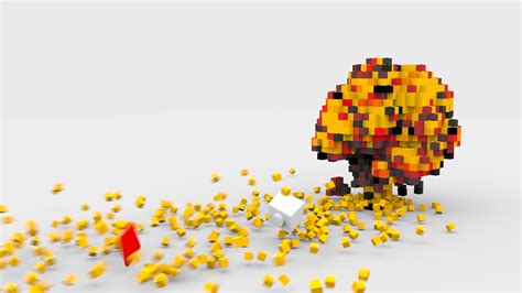 ArtStation - Lego Explosion