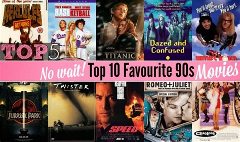 Top 5, no wait! Top 10 Favourite 90s Movies // Entertainment