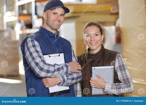 Happy Paper Mill Factory Workers Stock Image - Image of cardboard, large: 117903013