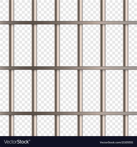 Prison cell bars Royalty Free Vector Image - VectorStock