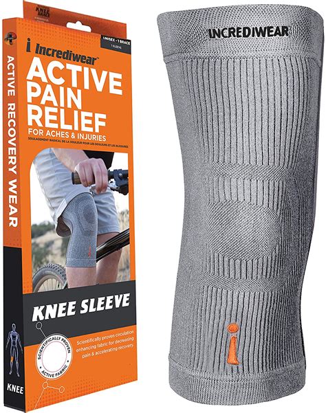 Incrediwear Grey Knee Sleeve - M/L/XL/XXL - The System: Art & Science ...