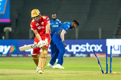 IPL 2022: WATCH- Liam Livingstone gets his stumps shattered by a searing Jasprit Bumrah yorker