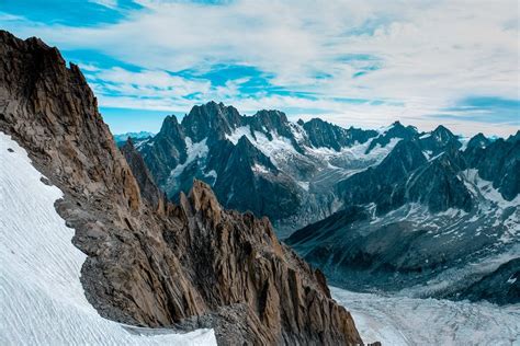 Landscape Photograph of Snow-capped Mountains · Free Stock Photo