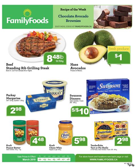 Family Foods Flyer March 22 to 28 Canada