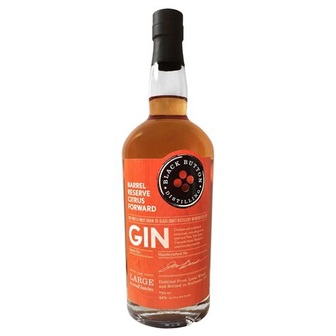 Black Button Barrel Reserve Citrus Forward Gin - Gin Brands - The ...