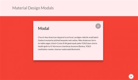 30+ Modal Window JavaScript Design Example - OnAirCode