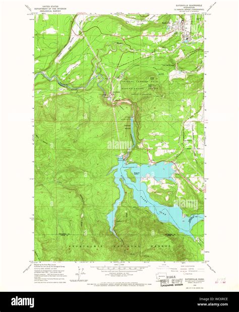 Map of eatonville hi-res stock photography and images - Alamy