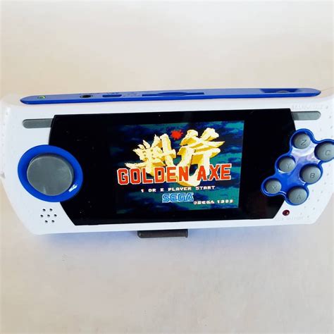 8-Bit Central Retro Gaming — Golden Axe on the #SEGA #Genesis handheld from...