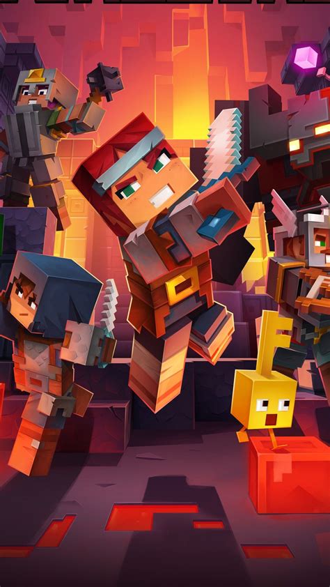 Minecraft dungeons wallpaper – Artofit