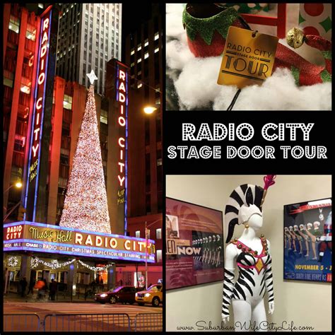 Radio City Music Hall Stage Door Tour - Suburban Wife, City Life