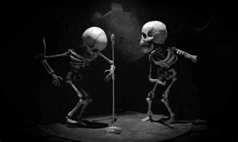 Spooky Skeleton GIFs!