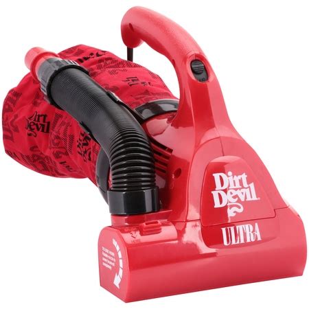 Dirt Devil Ultra Corded Bagged Hand Vacuum, M08230RED - Walmart.com