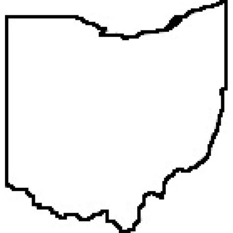 Ohio State Outline - ClipArt Best