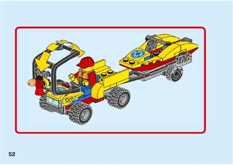 60286 Beach Rescue ATV - LEGO instructions and catalogs library