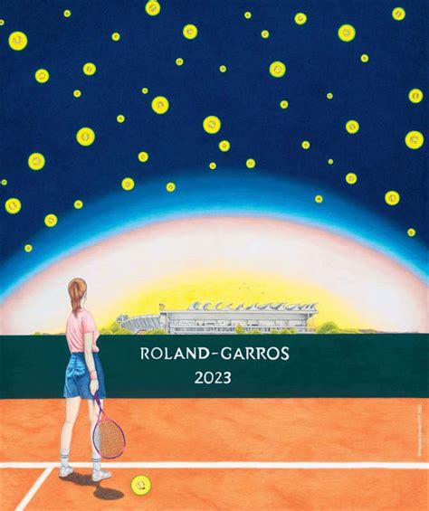 Discover the official poster for the 2023 Roland-Garros tournament ...