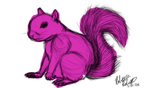 purple squirrel cartoon | Purple squirrel, Squirrel, Cartoon