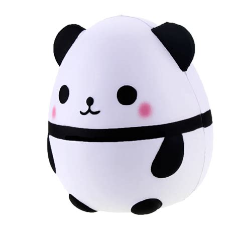 Jumbo Panda Egg Squishy Slow Rising Cute Kawaii Squishies 16CM Retail ...