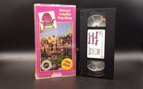 Barneys Campfire Sing-along VHS Video Tape VTG 1990 Lyons - Etsy Australia