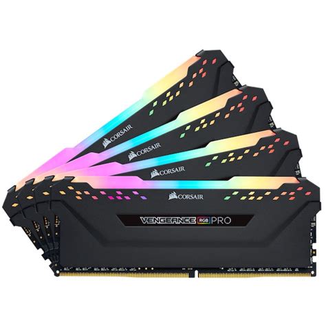 Corsair VENGEANCE® RGB PRO 32GB (4 x 8GB) DDR4 DRAM 3200MHz C16 Memory ...