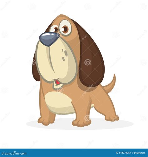 Basset Cartoon Clipart Hound