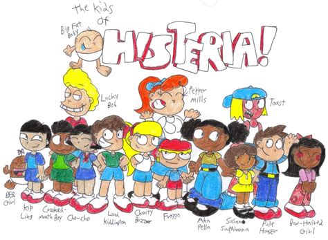 Histeria kids cast by SomePkmn-LovingDude on DeviantArt