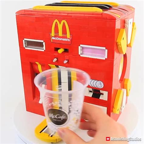 Interesting Engineering on LinkedIn: This LEGO McDonald’s milkshake machine works with coins and ...