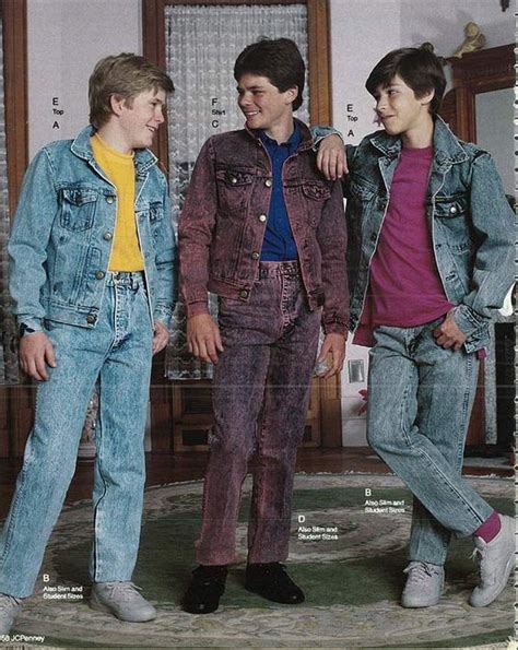 Moda de los Años 50, 60, 70, 80 y 90 (215 imágenes) | Información imágenes | Boys 80s fashion ...