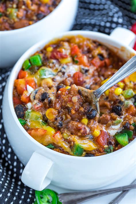 20 Ideas for Vegetarian Quinoa Chili - Best Diet and Healthy Recipes ...