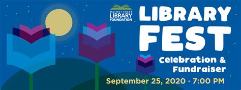 LibraryFest 2020 | Walnut Creek Library Foundation