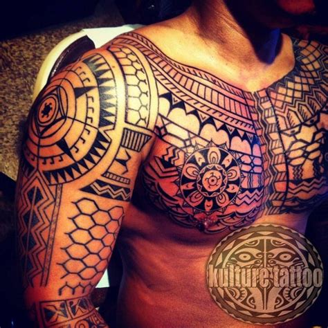 shoulder igorot tattoo - Google Search | Polynesische tatoeages ...