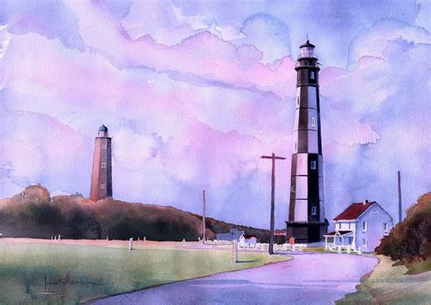 Cape Henry Lighthouses Fort Story Virginia Beach. Rosy | Etsy | Cape ...