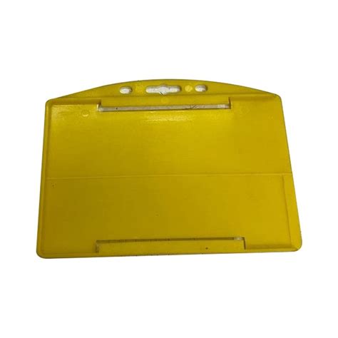 Inserted Plastic Yellow College Id Card Holder at Rs 10/piece in Chennai | ID: 2849572715555