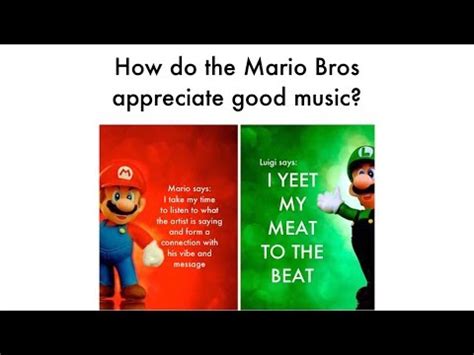 Mario Bros Say Memes | MemeFree