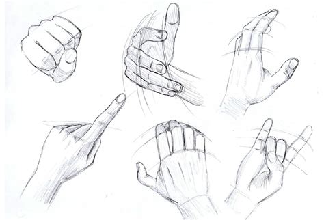 How to Draw Hands Poses: Quick Reference - Liron Yanconsky