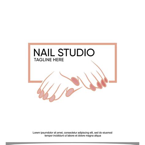 Nail polish vector icon logo design Premium Vector 10995086 Vector Art at Vecteezy