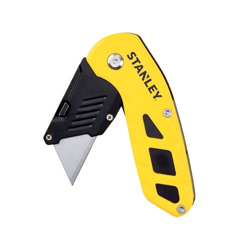 Stanley Folding Utility Knife ( 10424-0 ) – GIGATOOLS Industrial Center