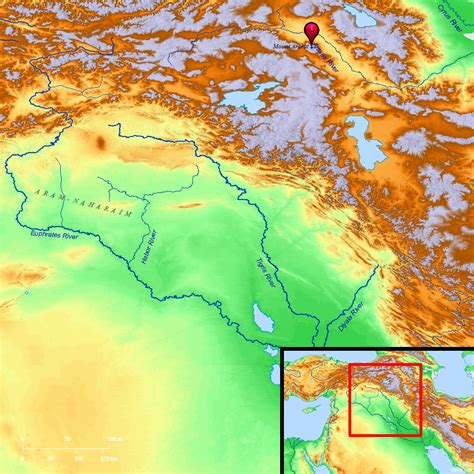 Bible Map: Mount Ararat