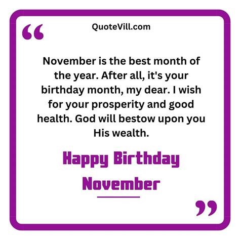 45 Best November Birthday Quotes And Wishes