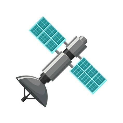 Satellite icon isolated 669603 Vector Art at Vecteezy