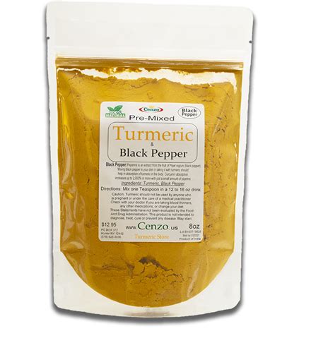 Turmeric & Black Pepper Mix (8oz)