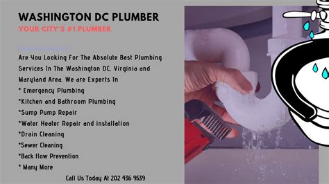 Washington DC Plumber Are You Looking For The Best Plumber In DC Area ...