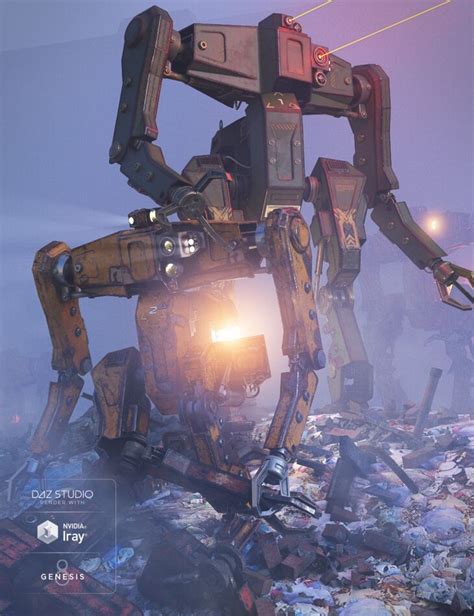 Titan Mecha – Render-State