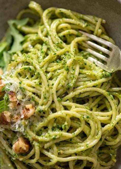 Pesto Pasta With Plenty Of Pesto Sauce | recipetineats