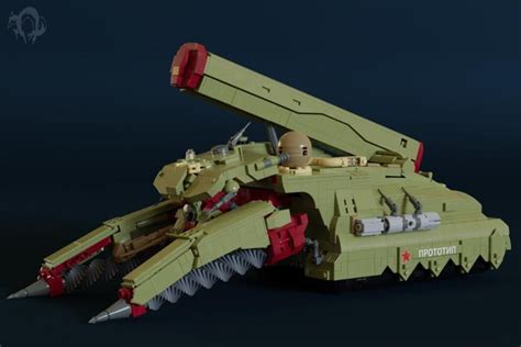 Metal Gear Solid 3's Shagohod made from Lego design by Ivan Martynov : metalgearsolid