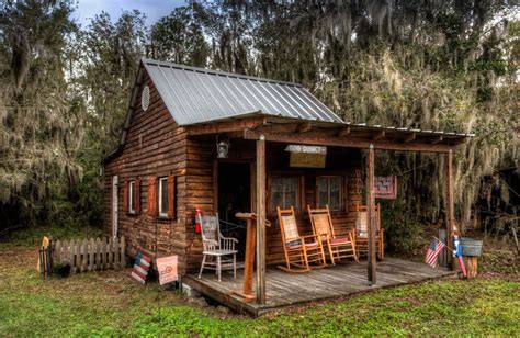 Smaller Spooky Florida Cabin | Cabin, House styles, House