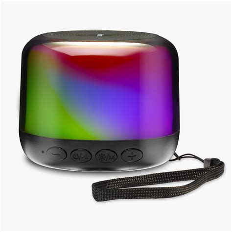 Bluetooth Speaker with Color Changing Lights, Portable and Rechargeabl