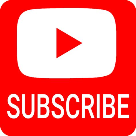 Youtube Subscribe Button Png Square - img-vip