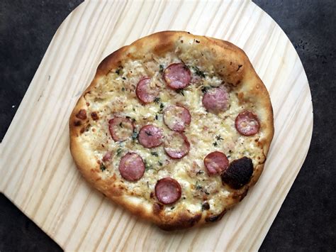 Polish Sausage & Sauerkraut Pizza - Andrew Zimmern