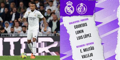 Real Madrid squad list against Getafe | Madridistanews.com