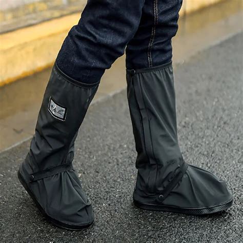 MOTRAVEL Motorcycle Waterproof Rain Shoes Covers Scootor Riding Cycling Non slip Boots Covers ...